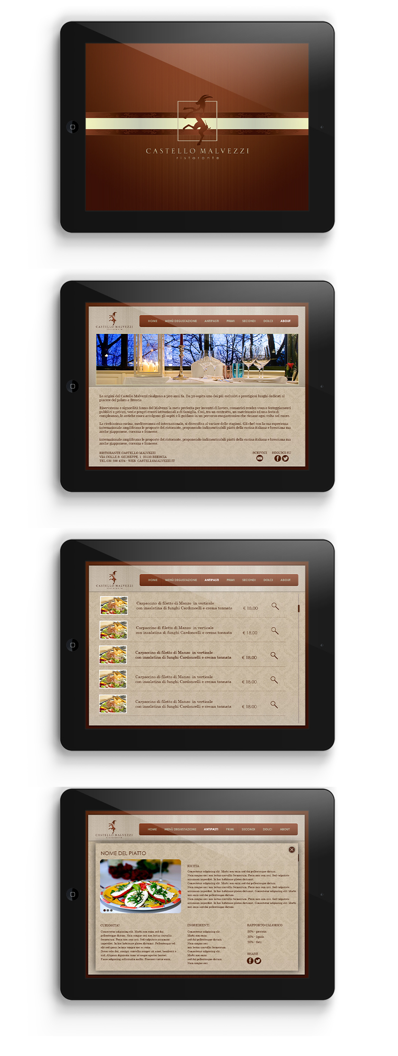 Castello Malvezzi - App iPad
